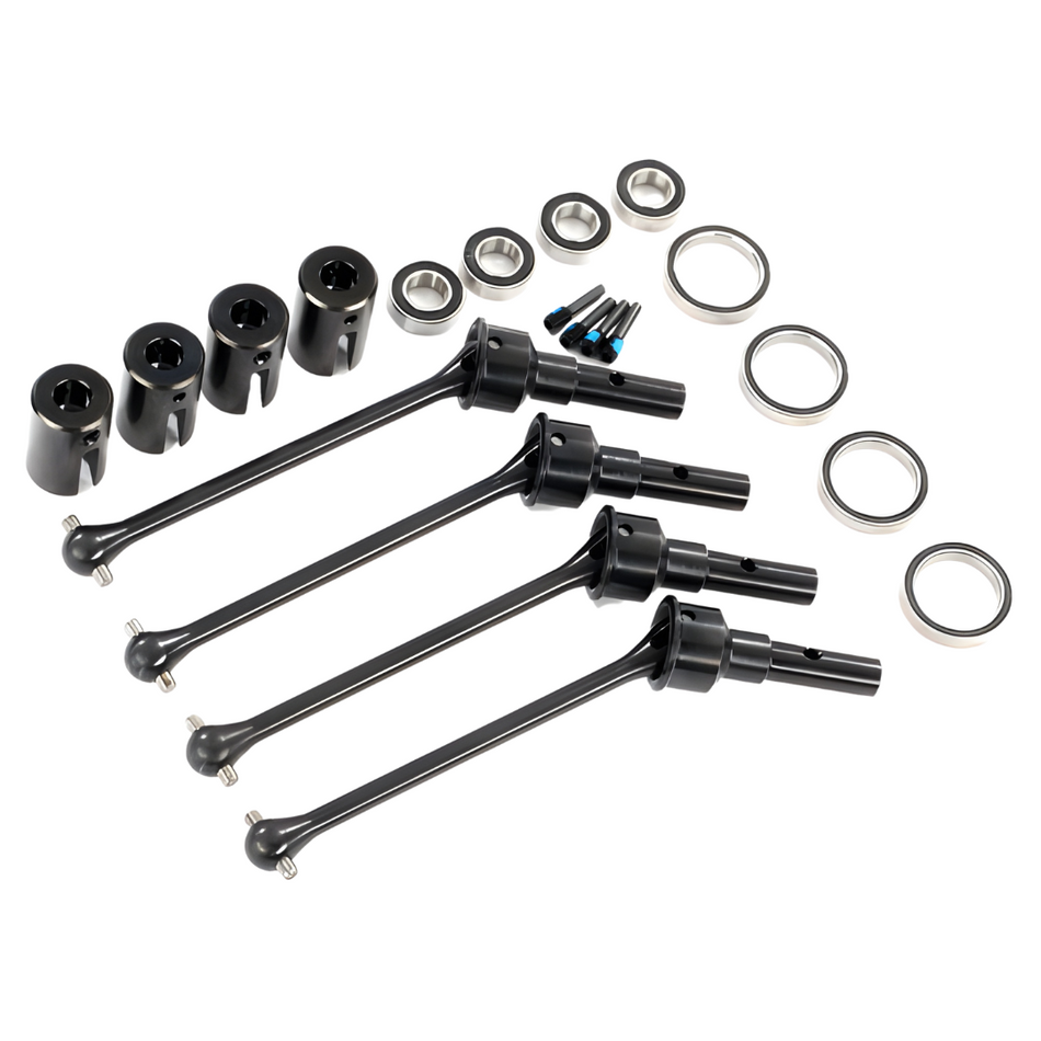 Traxxas Driveshafts Steel Constant-Velocity F or R Set of 4 - 8950X
