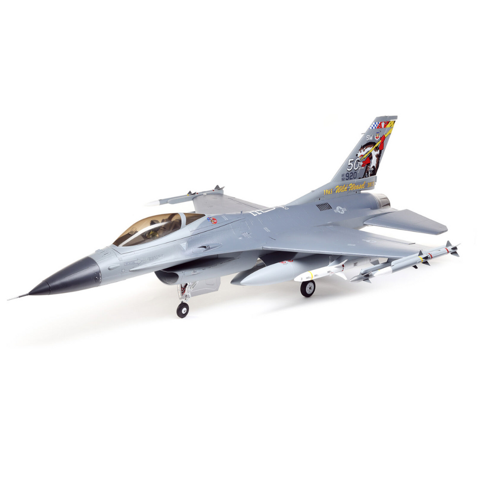 E-flite F-16 Falcon 80mm EDF RC Jet Smart BNF Basic with Safe Select EFL87850