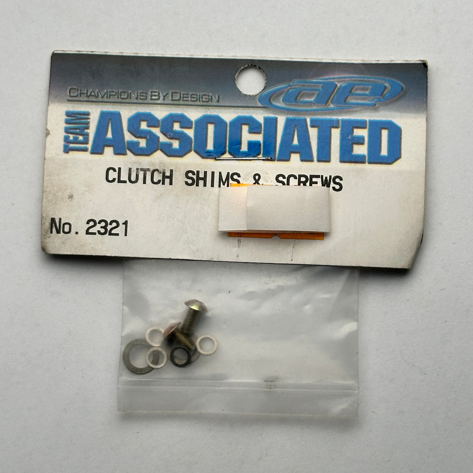 Team Associated 2321 Clutch Shims and Screws Nitro Part [Scratch & Dent]