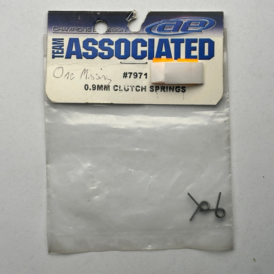 Team Associated 7971 0.9mm Clutch Spring 2pcs Nitro Part [Scratch & Dent]