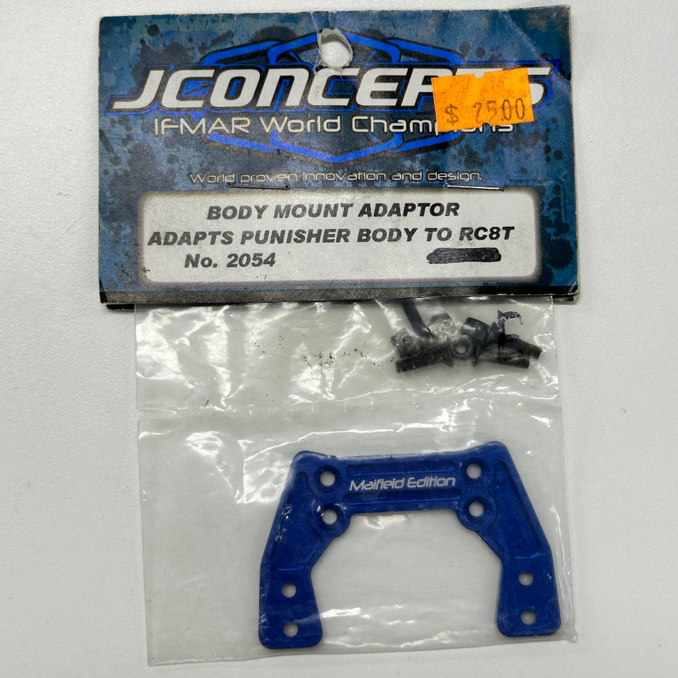 JConcepts 2054 Body Mount Adapter RC8T [QW072 Scratch & Dent]