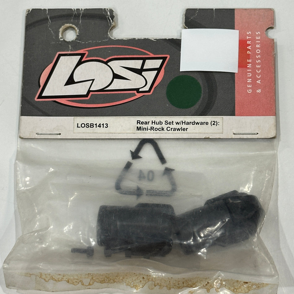 LOSI LOSB1413 Mini Rock Crawler Rear Hub Set [Scratch & Dent]