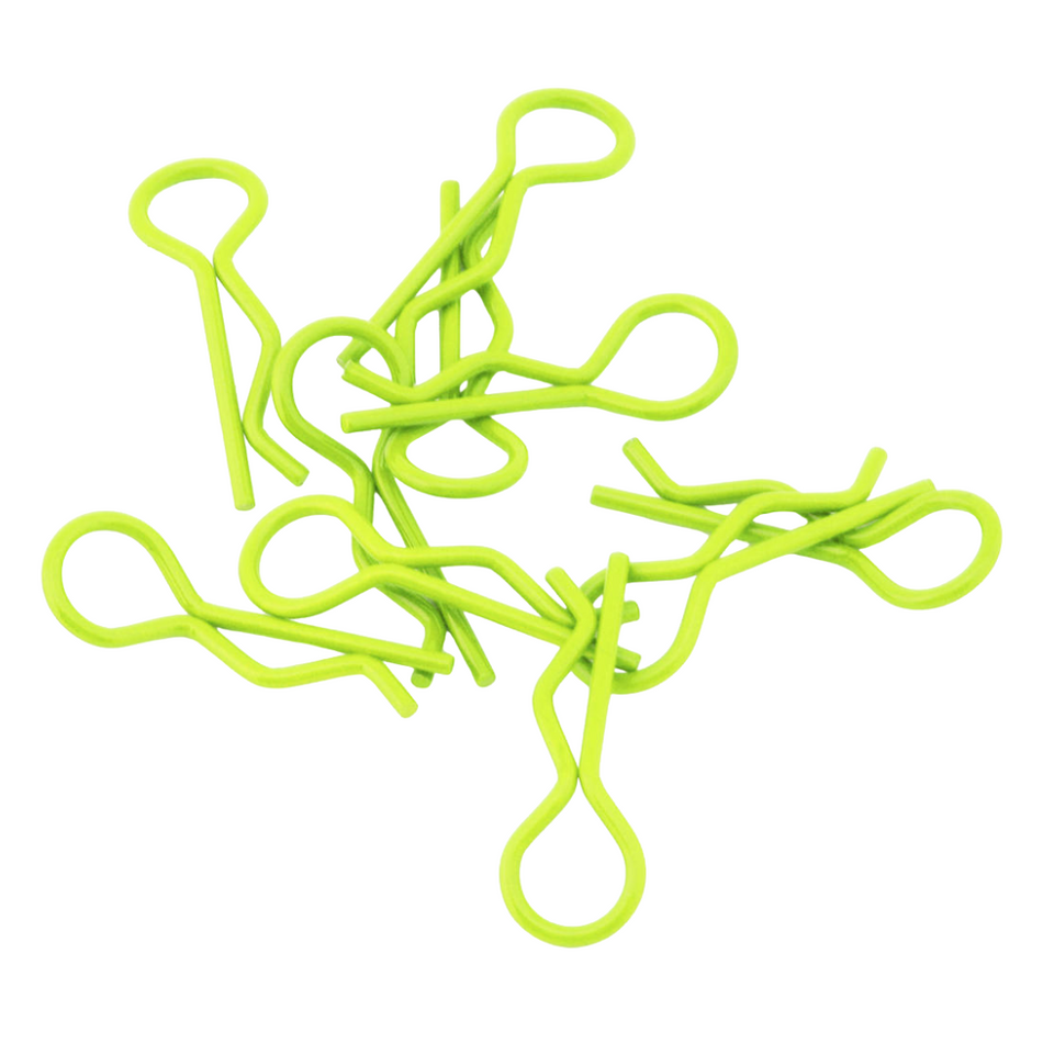 EcoPower 1/10 Body Clips Yellow 10pcs ECP-3081