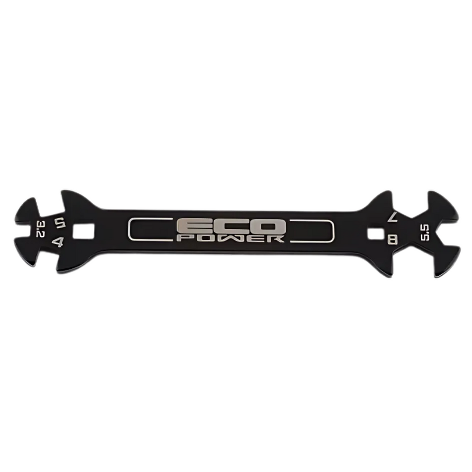 EcoPower Steel Turnbuckle Box Wrench 3.2mm 4mm 5mm 5.5mm 7mm 8mm ECP-3029