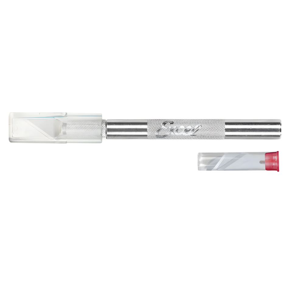 Excel K2 Knife with Safety Cap and 5 Assorted Blades EXL19002