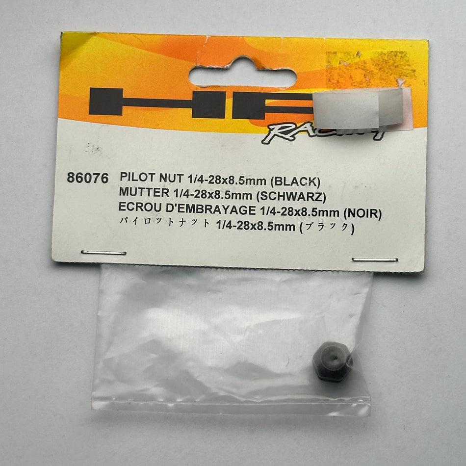 HPI 86076 Pilot Nut 1/4 28x8.5mm Nitro Part [Scratch & Dent]