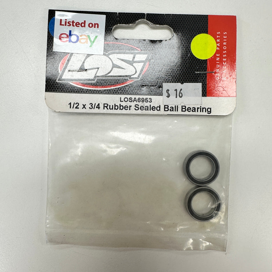 Losi LOSA6953 1/2x3/4 Ball Bearing 2pcs [Scratch & Dent]