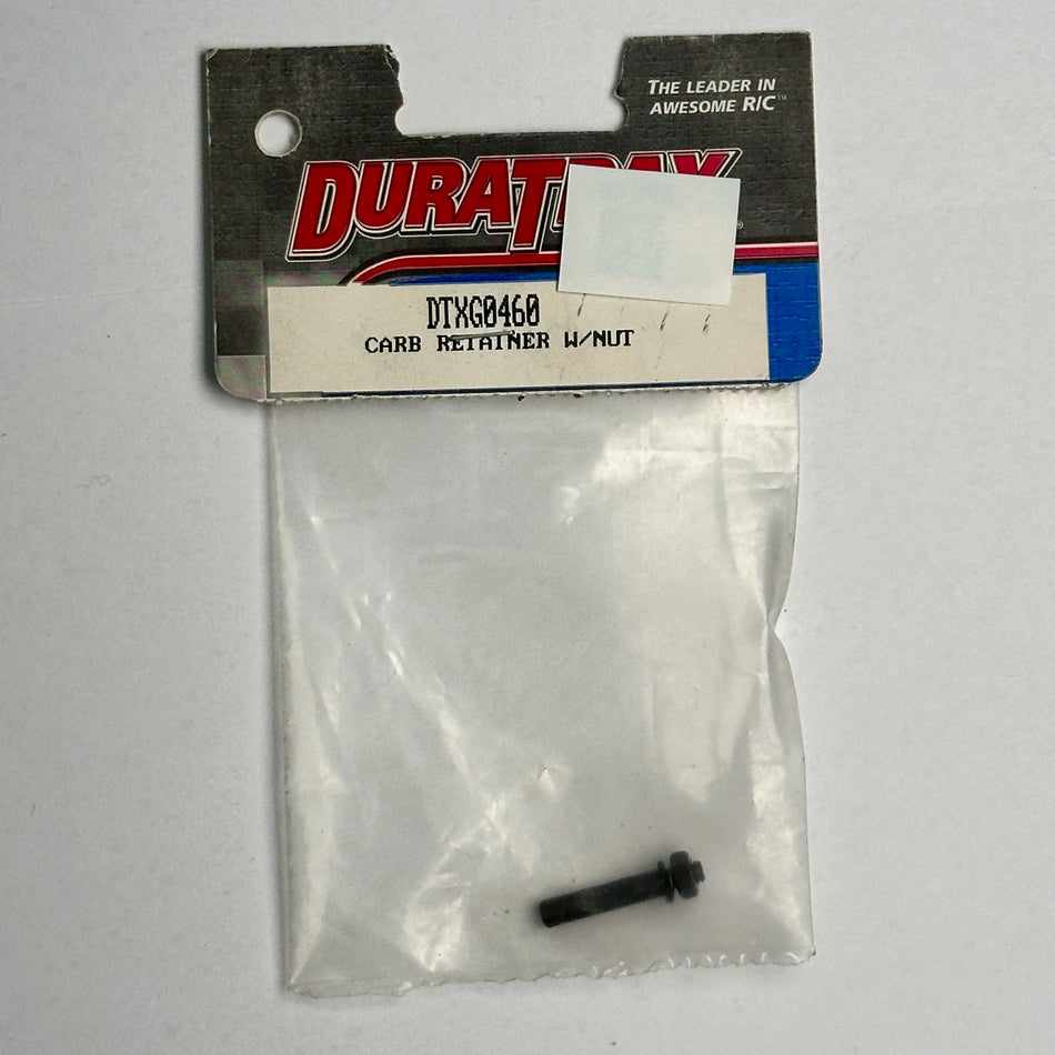 Duratrax DTXG0460 Carb Retainer w/ Nut Nitro Part [Scratch & Dent]