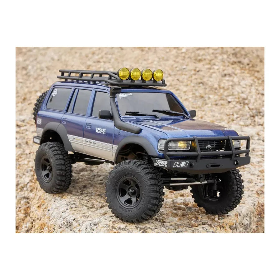 FMS FCX18 Toyota Land Cruiser LC80 4WD RTR RC Rock Crawler (Blue) FMS1 ...