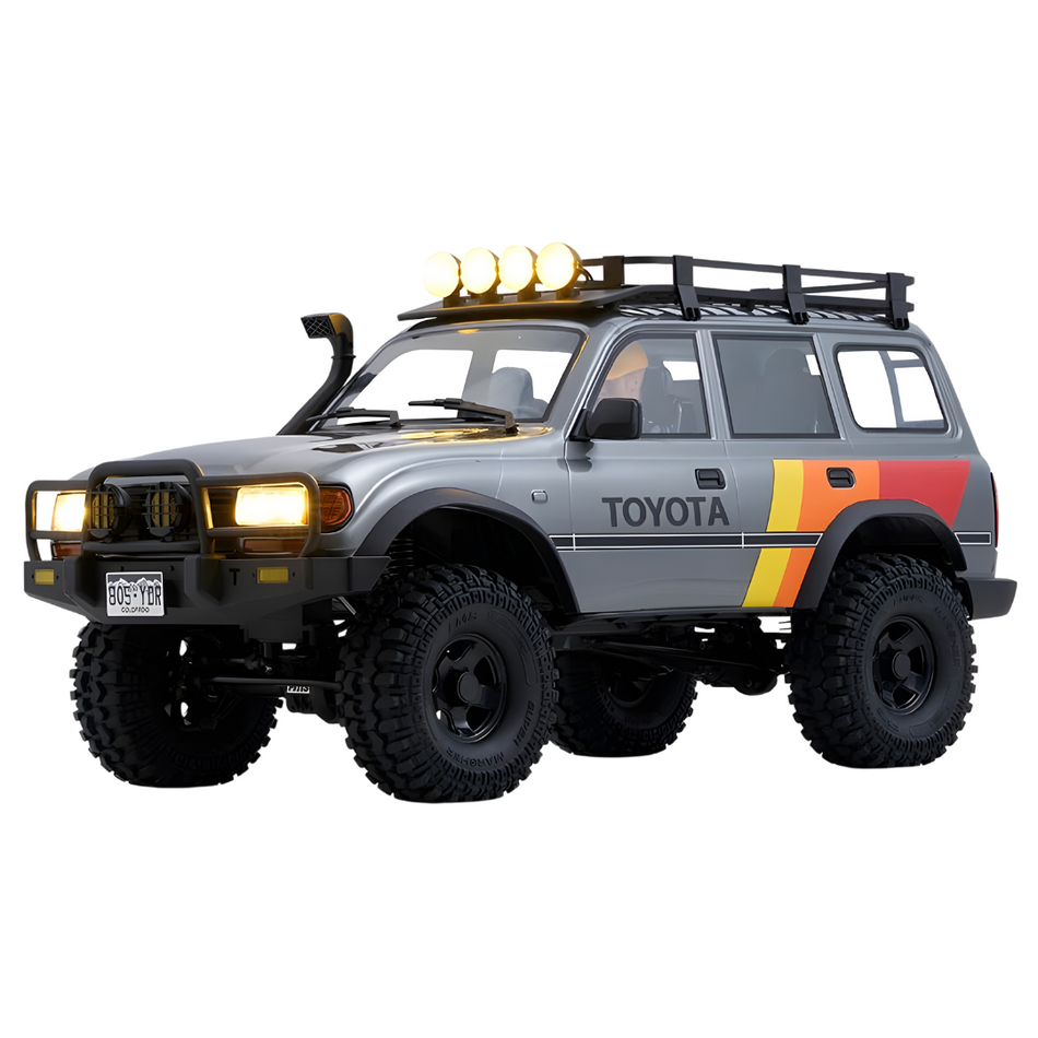 FMS FCX10 LC80 Toyota Land Cruiser 80 RS 1/10 RC Rock Crawler 4X4 FMS11042RSGY-SP