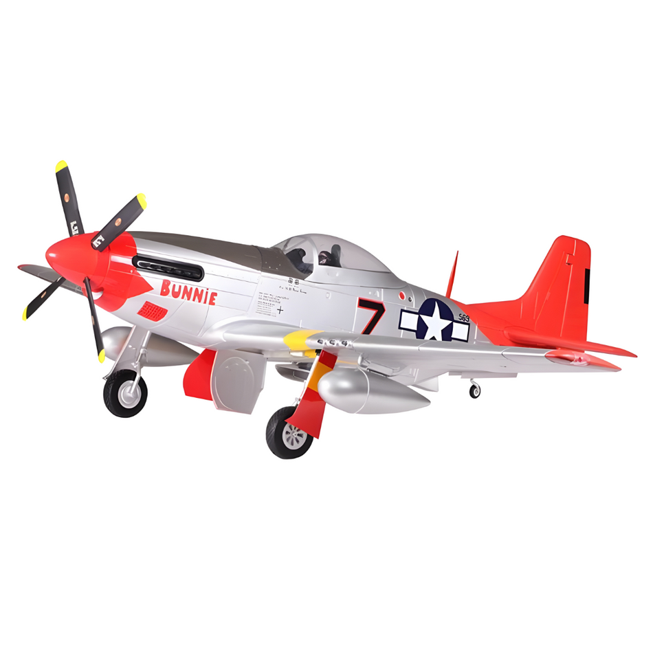 FMS P-51D Mustang 1700mm Red Miss Kentucky State PNP RC Plane FMS041P-RT