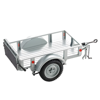 FMS 1/18 1/12 Utility Trailer B Grey RC Scale Accessory C3307
