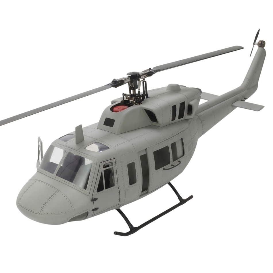 FlishRC Bell UH-1N Huey 500 Size GPS Scale RTF RC Helicopter Grey FL500UH1NG