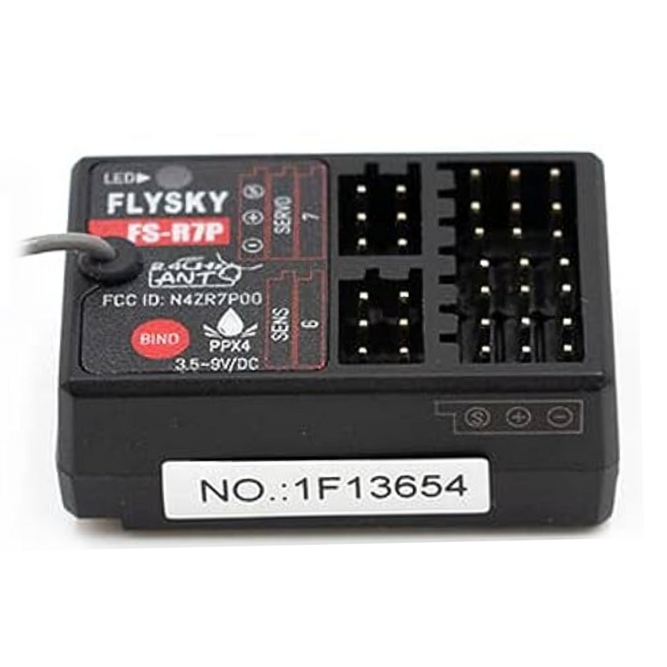 FlySky FS-R7P 7CH 2.4Ghz ANT Protocol PWM Output RSSI Mini Receiver for FS-G7P Transmitter