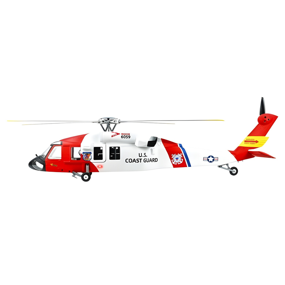 FlyWing MH-60T Jayhawk ACE 470 RC Helicopter 810mm White RTF FW470MH60T