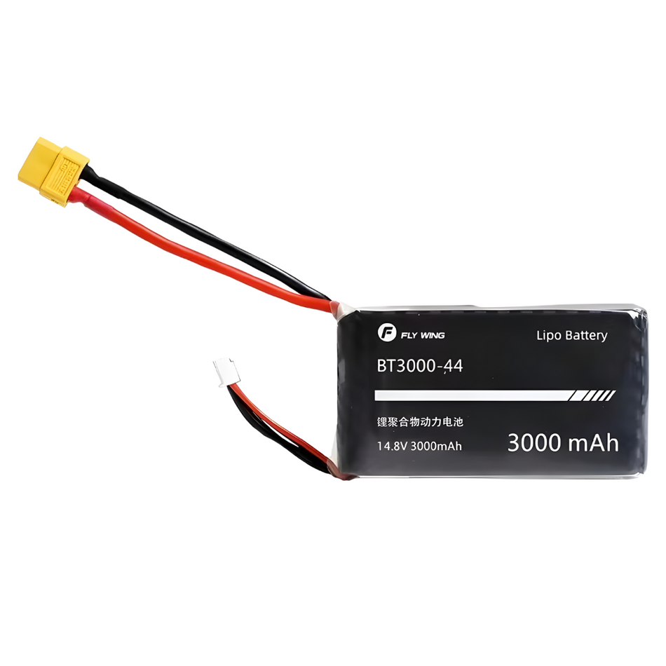 Flywing 4S 14.8v 3000mAh XT60 LiPo Battery For Airwolf, Bell 206, UH-1 Huey FS42