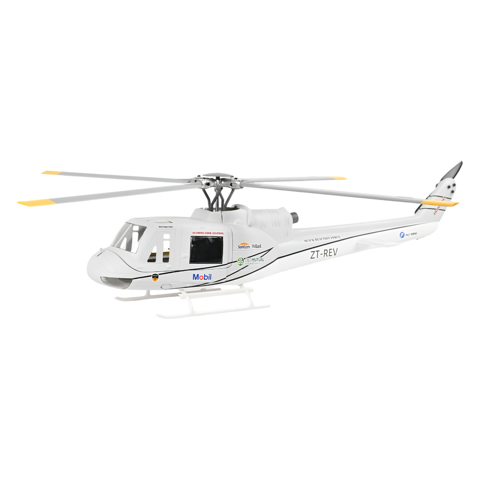 Flywing UH-1 Huey 4-Blade GPS RC Helicopter RTF Grey FW-UH1-GRAY-4BLADES