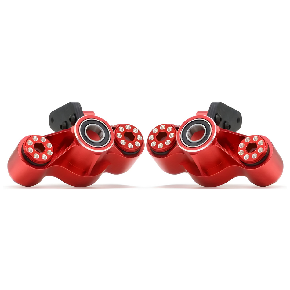 Front Steering Blocks Alloy For RC Arrma 6S 1/7 Big Rock 1/8 Kraton Notorious Outcast B1