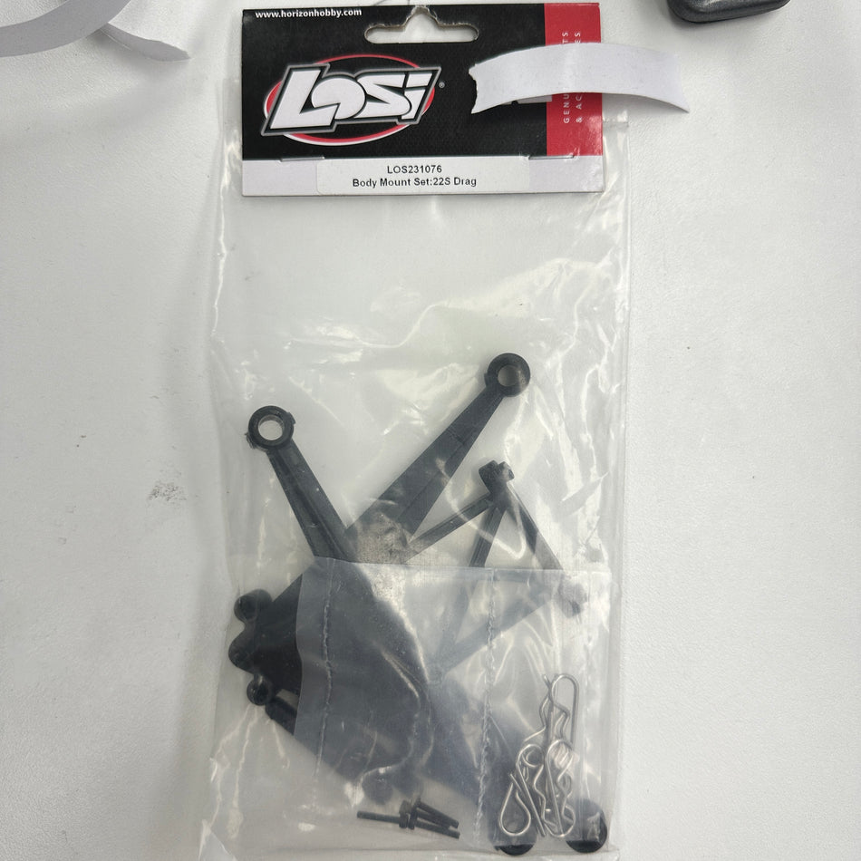 Losi LOS231076 22s Drag Body Mount [Clearance Stock]
