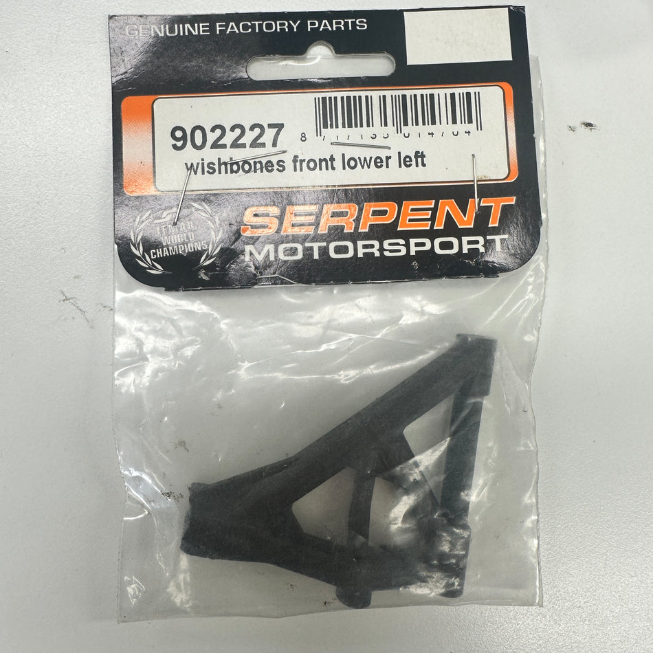 Serpent 902227 Wishbones Front Lower Left [QW010 Scratch & Dent]