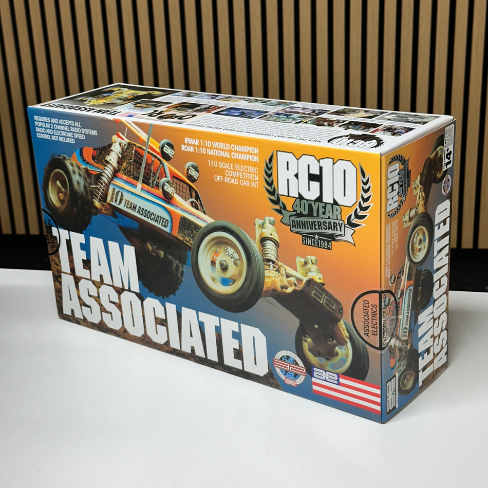 BOX FOR Team Associated RC10 40th #6007 BOX ONLY [Kit Breakdown]