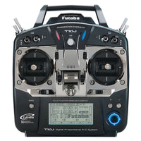 Futaba 10J 10ch Transmitter (Mode 1) Air T-FHSS 2.4GHz w/R3008SB Receiver