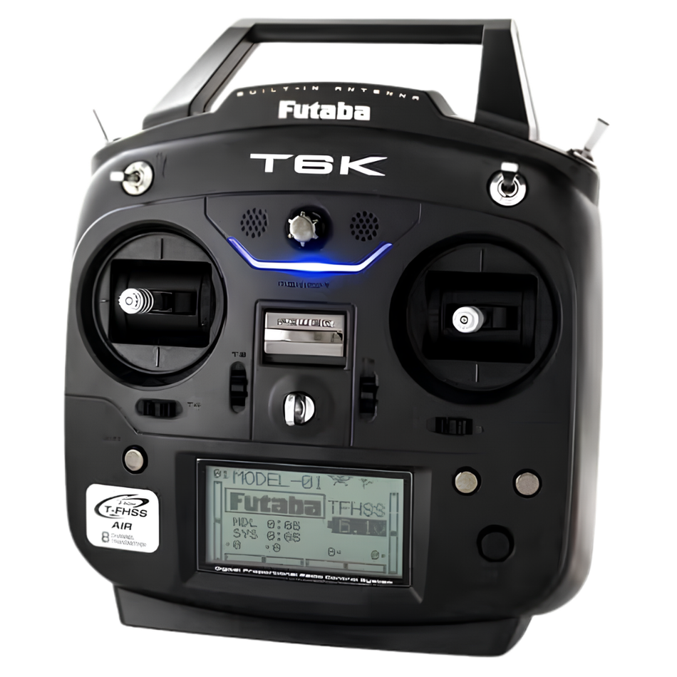 Futaba 6K 8CH 2.4GHz T-FHSS Air Radio R3006SB Receiver Mode 2 FUT07007175-3