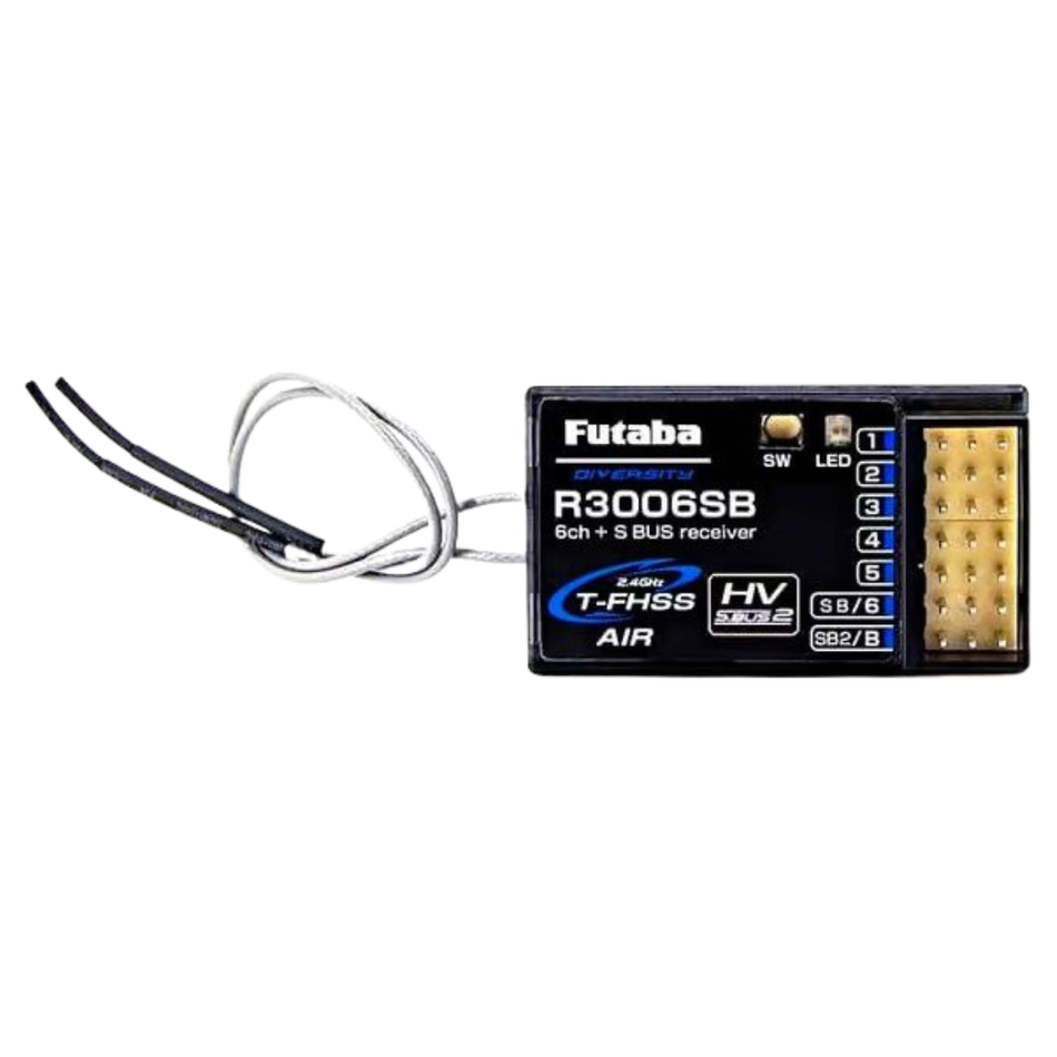 Futaba R3006SB 6-Channel 2.4GHz T-FHSS Air S.BUS Receiver FUT07102001-3