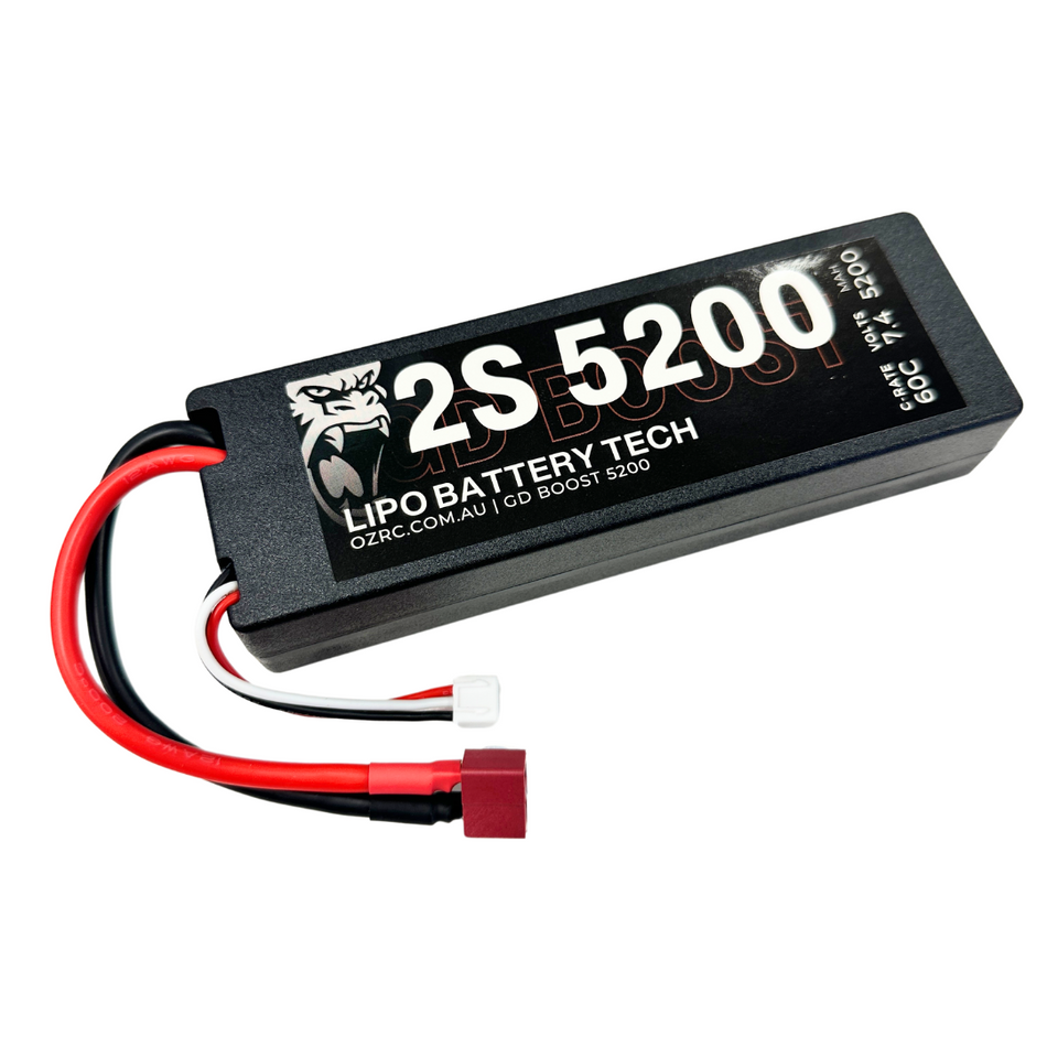 GD Boost 5200mAh 2S 7.4v 60C LiPo Tech Battery w/ Deans T Connector