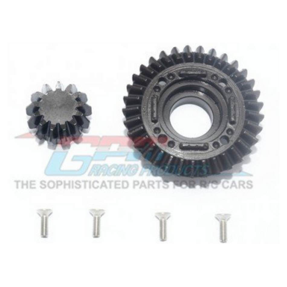 GPM UDR Hardened Steel Straight Cut Rear Differential Gear Set UDR1200S