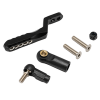 GPM Racing SCX10 II Aluminium Rear Tow Hitch Black SCX2333R-BK