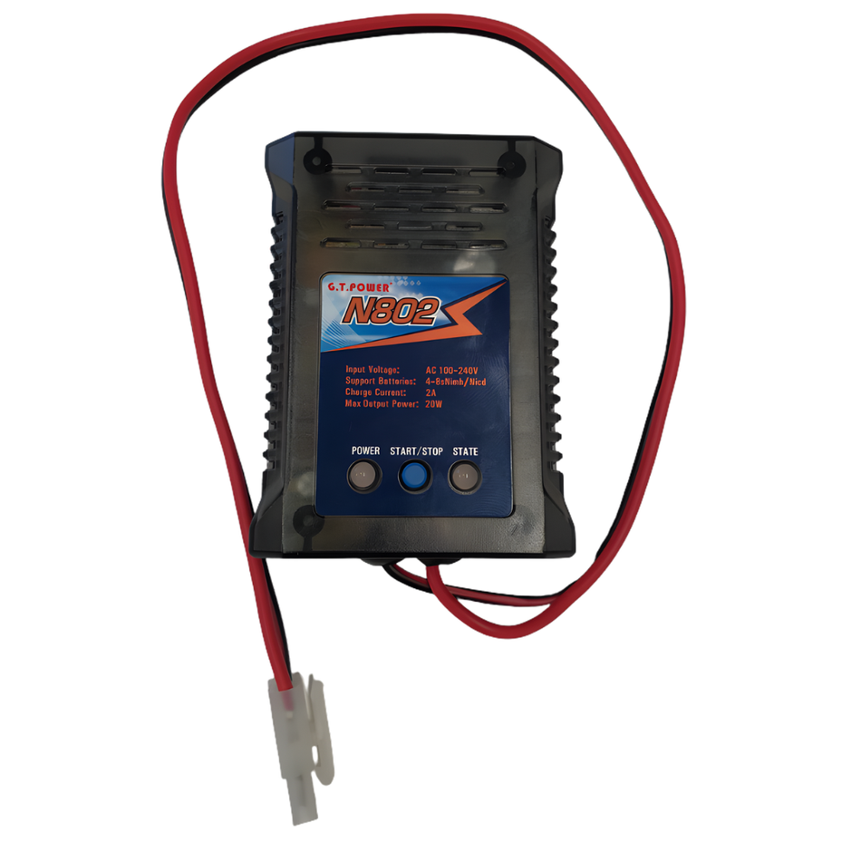 GT POWER N802 Charger with 450mm Tamiya Lead and Bag GT-N802BULK450