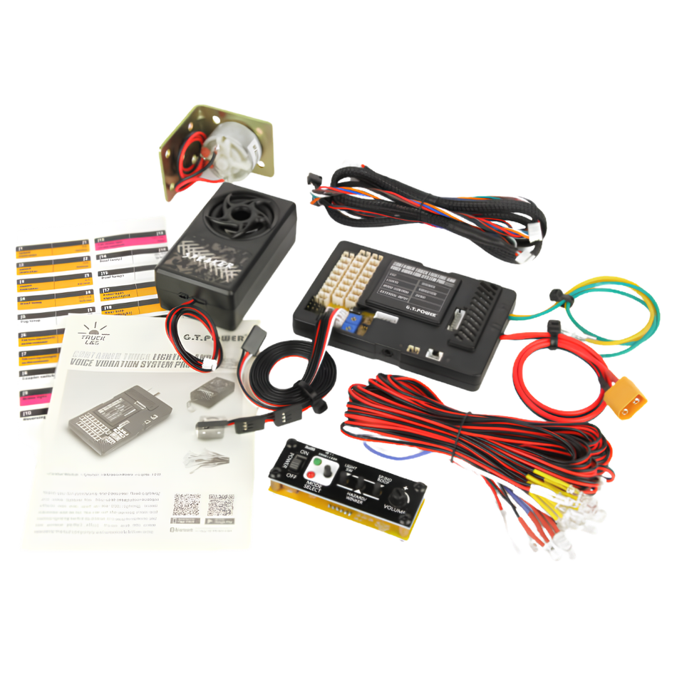 GT Power Container Truck Pro 60A Bluetooth Light Sound Vibration System GTP0177