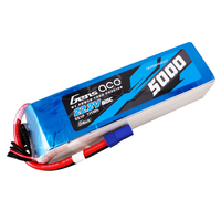 Gens Ace G-Tech 6S 5000mAh 22.2V 60C Soft Pack LiPo EC5 GEA506S60E5GT