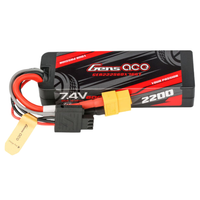 Gens ace 2200mAh 2S 60C G-Tech Hardcase LiPo XT60 GEA222S60X76GT