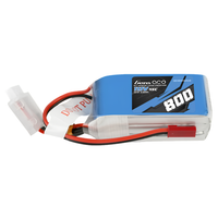 Gens ace 800mAh 3S 11.1V 45C LiPo Battery JST-SYP GA-B-45C-800-3S1P-JST