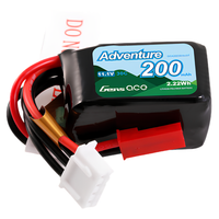 Gens ace Adventure 200mAh 3S 30C 11.1V LiPo Battery JST GEA2003S30JST