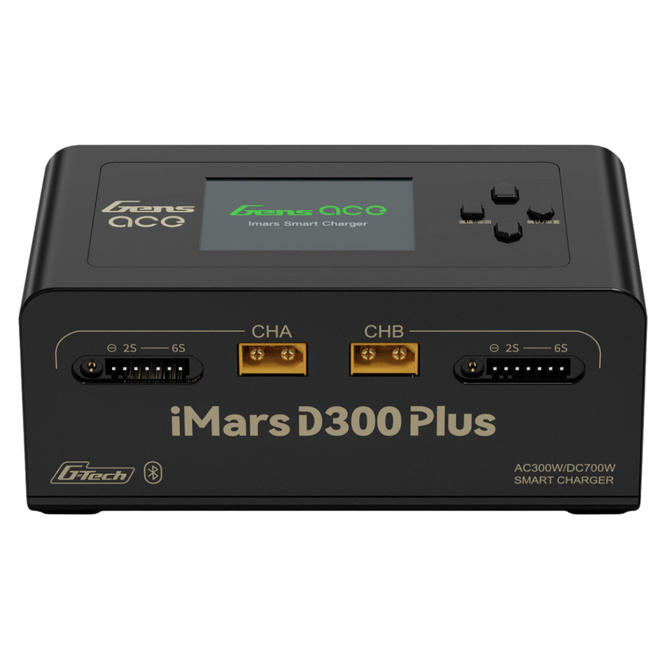 Gens ace iMars D300 Plus G-Tech AC/DC Charger Black GEA300WPLUS-UB