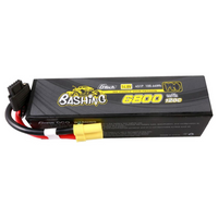 Gens Ace G-Tech 6800mAh 14.8V 120C 4S LiPo Battery Pack EC5 GEA684S12E5GT