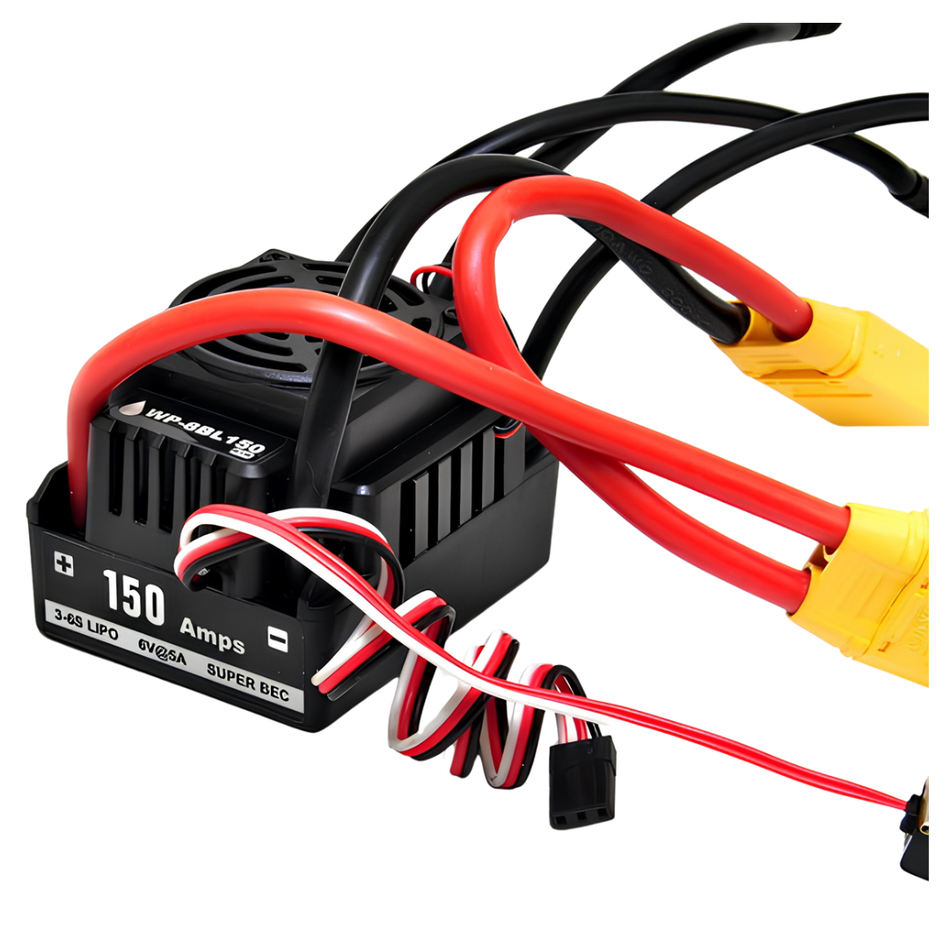 HOBAO 150A Waterproof Brushless ESC 1/8 Scale RC HB-89421WP-1