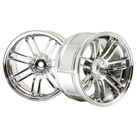 HPI 1/10 LP32 Rays Volkracing RE30 Chrome Wheels 2pcs 3341