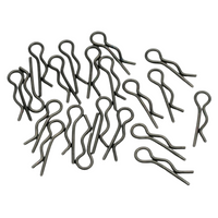 HPI Body Pin (8mm/Black/Large) 20pcs 6203