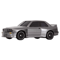 HPI Nano-TTR BMW E30 M3 Ravaglia 1/64 Mini RC Touring Car Dark Silver 160991
