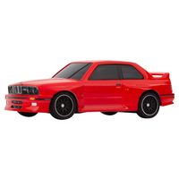 HPI Nano-TTR BMW E30 M3 Ravaglia 1/64 Mini RC Touring Car Red 160990