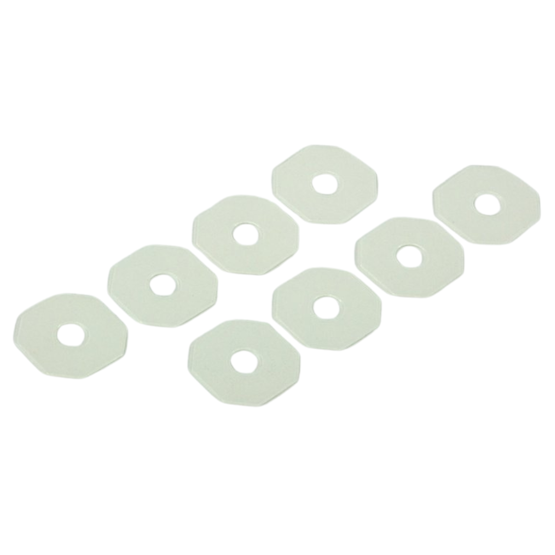 Shell Washers HPI Racing RC Car Body Shell Washers Clear 8pcs 6503 – OZRC