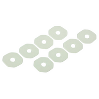 HPI Racing RC Car Body Shell Washers Clear 8pcs 6503