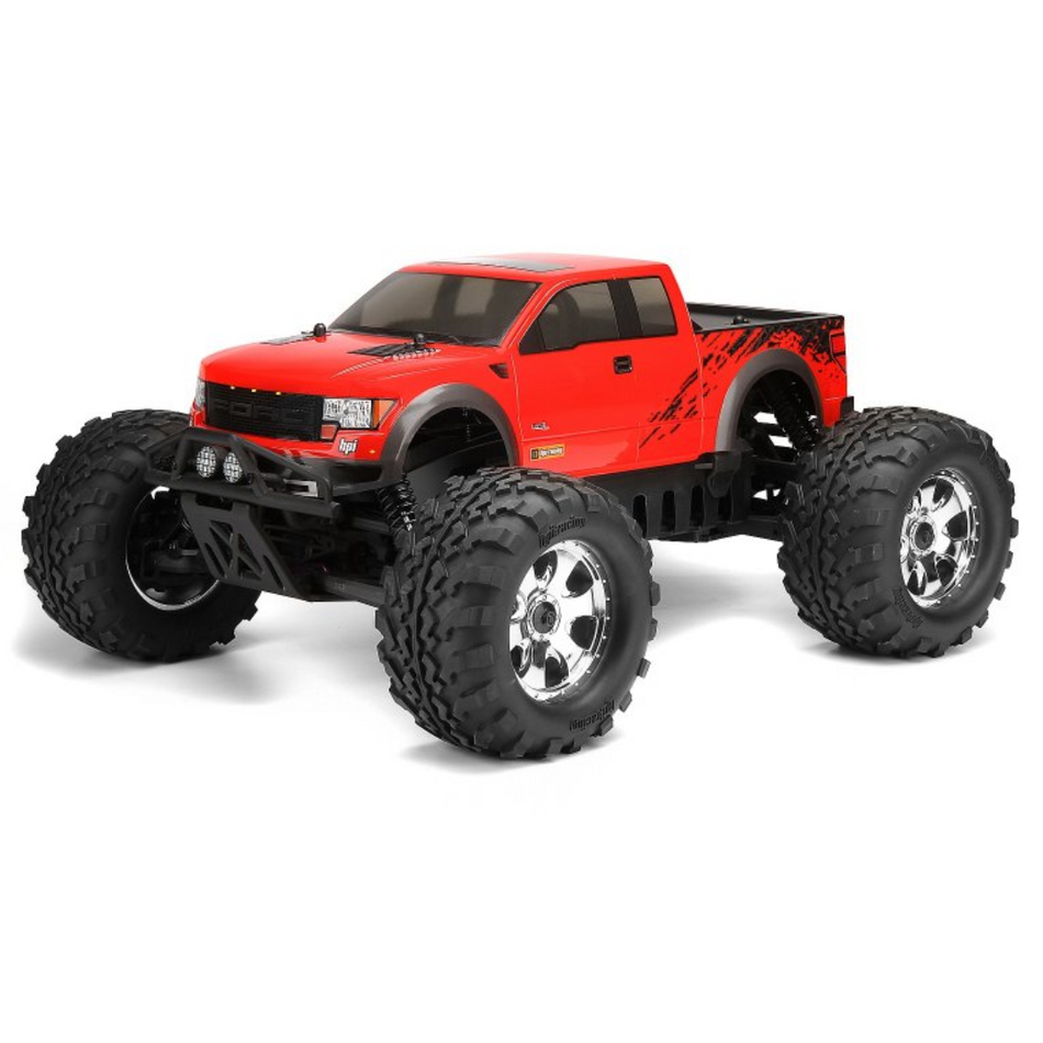 HPI Racing Ford F-150 SVT Raptor Clear Body for 1/8 Savage Flux 106562