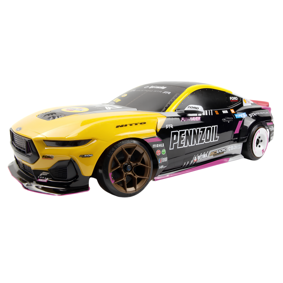 HPI Stage-D10 Flux Ford Mustang Ben Hobson RC Drift 1/10 RTR HPI-161009