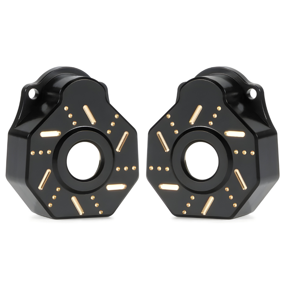 Heavy Brass Weights for Traxxas TRX-4 Outer Portal Housing 1/10 Upgrade 45g 2pcs