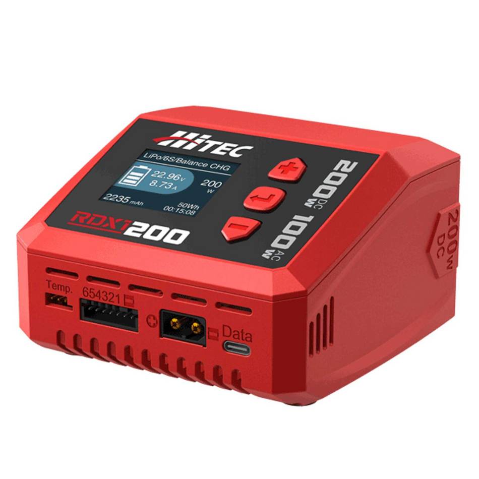 Hitec RDX1 200 AC/DC Smart Balance Charger 100W AC / 200W DC HRC44346